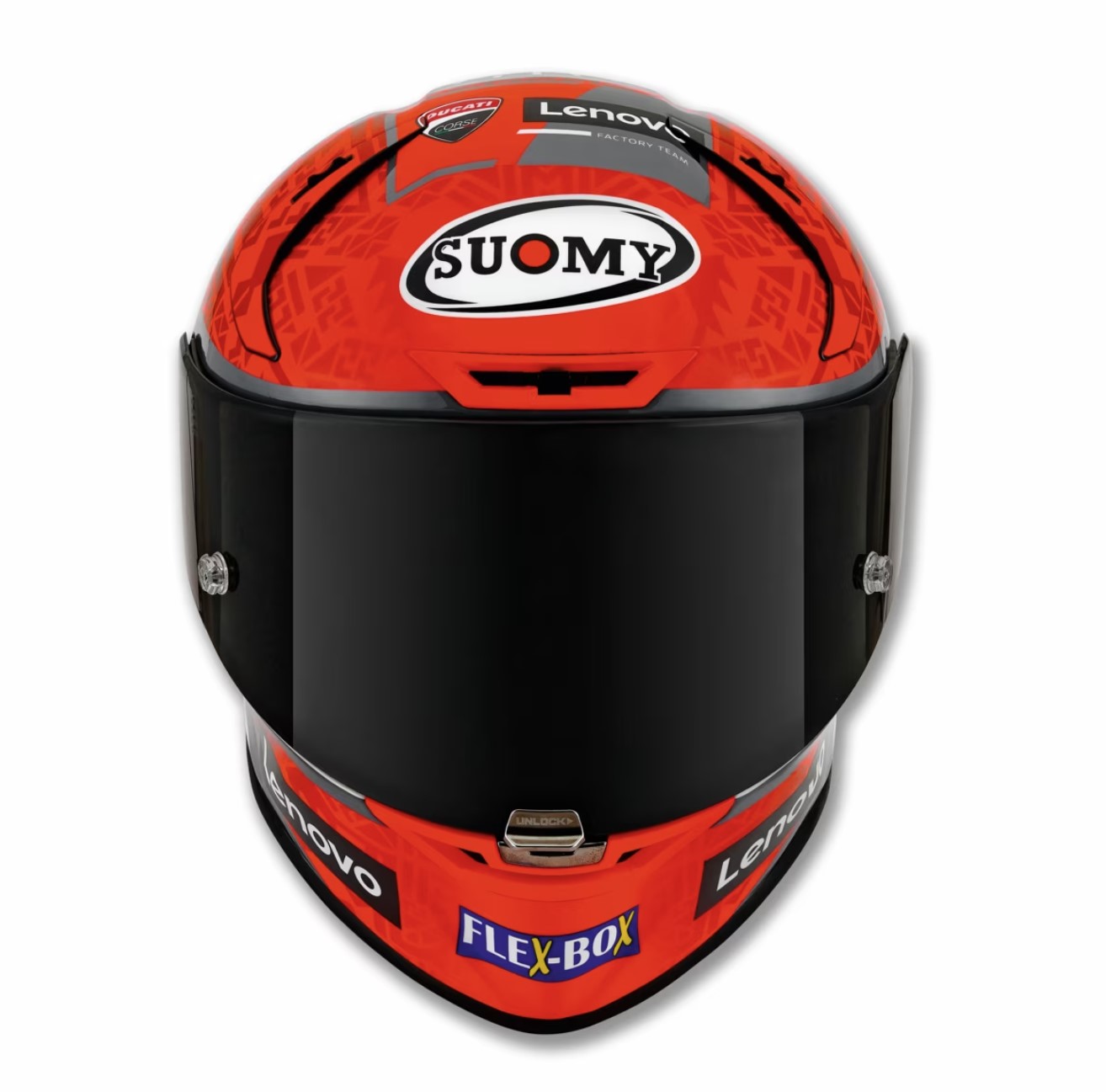 SUOMY SR-GP Motorcycle Helmet Shield Replacement Visor - Genuine Suomy Part